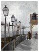 "Terrace and Observation Deck at the Moulin" Print by Vincent Van Gogh, 29"x38"