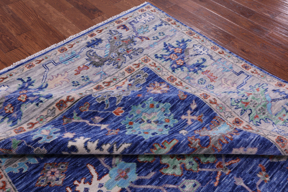 8' 2" X 10' 2" Turkish Oushak Hand Knotted Rug - Q15664
