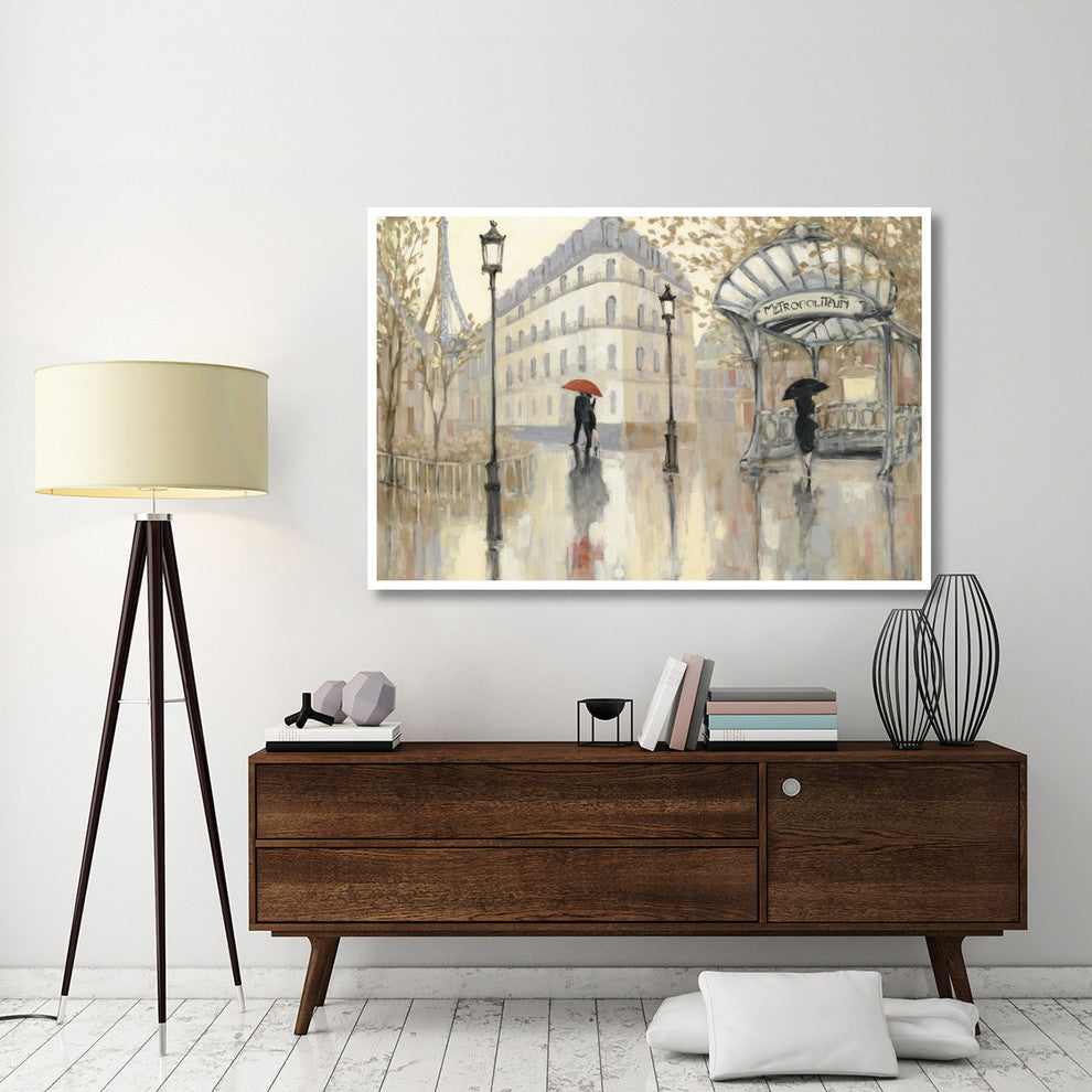 "To the Metro IV" Digital Paper Print by Julia Purinton, 62"x42"