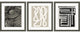 Naive Lines IV Artwork, 3-Piece Set