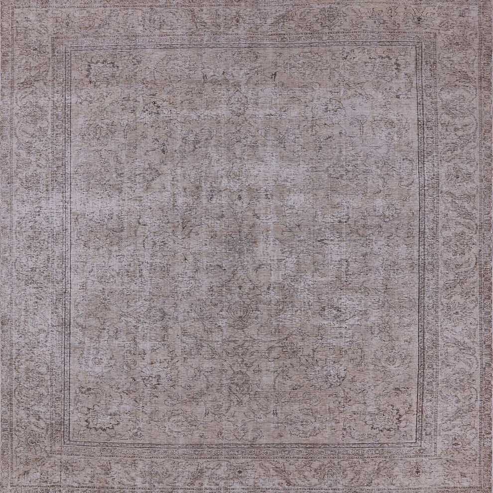 Ahgly Company Indoor Square Mid-Century Modern Area Rugs, 4' Square