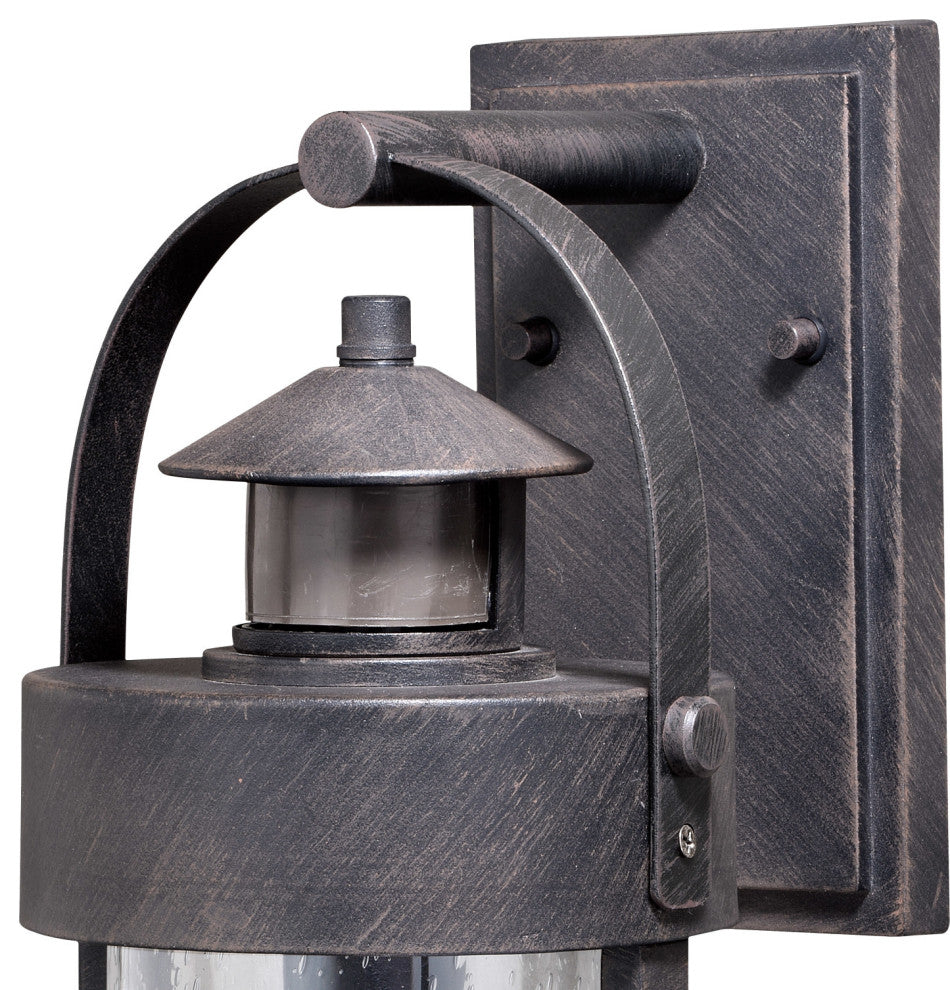 Cumberland Dualux 6" Outdoor Wall Sconce in Rust Iron