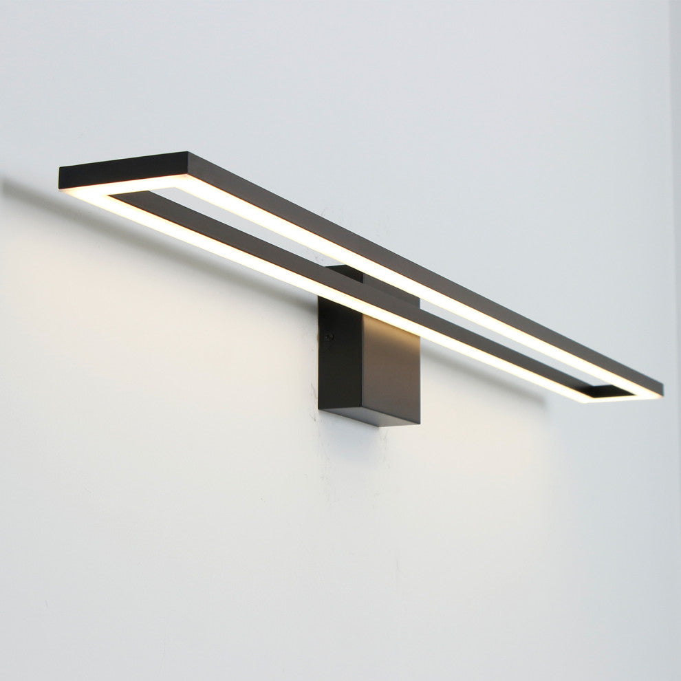 LED Vanity Light Aluminum Wall Light, 39.4"wx5.1"dx4.7"h