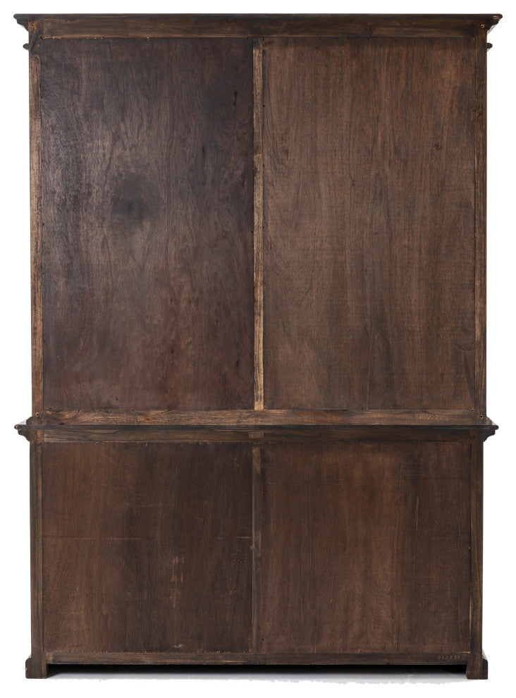 Classic Black Wash Display Hutch