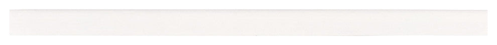 Universal Bright White 1/2 x 12 in. Cast Stone Pencil Liner Wall Tile (Set of 5)