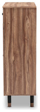 Valina Modern 2-Door Wood Entryway Shoe Storage Cabinet with Drawer