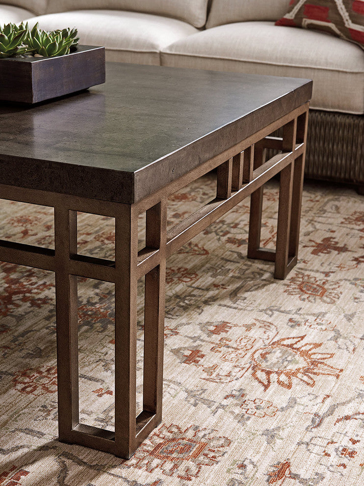 Montera Travertine Cocktail Table