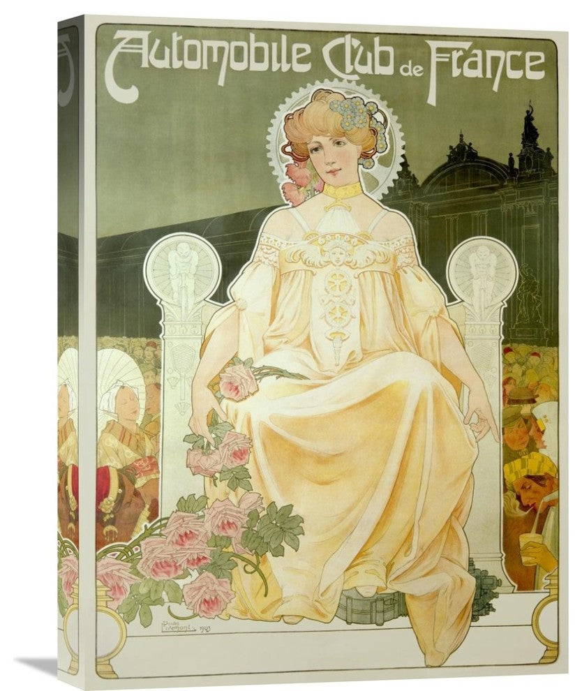 "Automobile Club de France" Artwork, 16"x22"