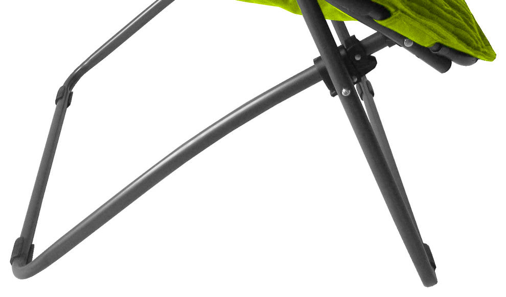 Zenithen Hexagon Folding Dish Chair for Dorms and Living Rooms, Lime Green, Pack