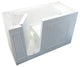 MediTub Walk-In 30 x 60 Left Drain White Whirlpool Jetted Walk-In Bathtub