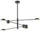 Black Geometric Chandelier