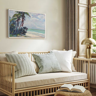 "Naples' Sandy Playground" - A Seaside Serenity Piece