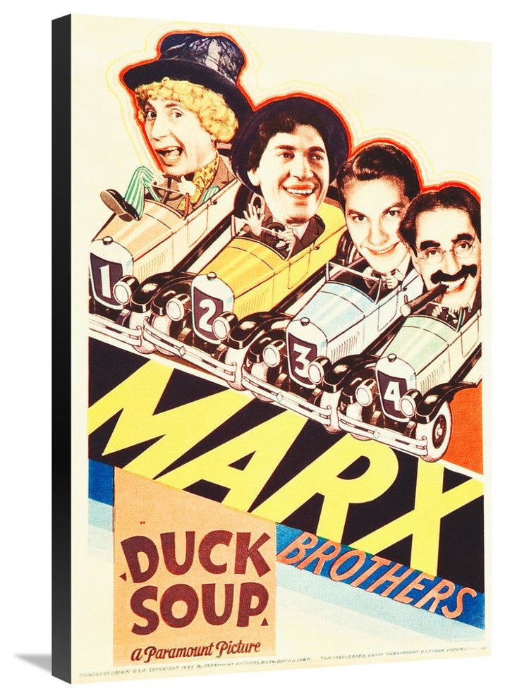 "Marx Brothers - Duck Soup 01" Canvas by Hollywood Photo Archive, 20x30"