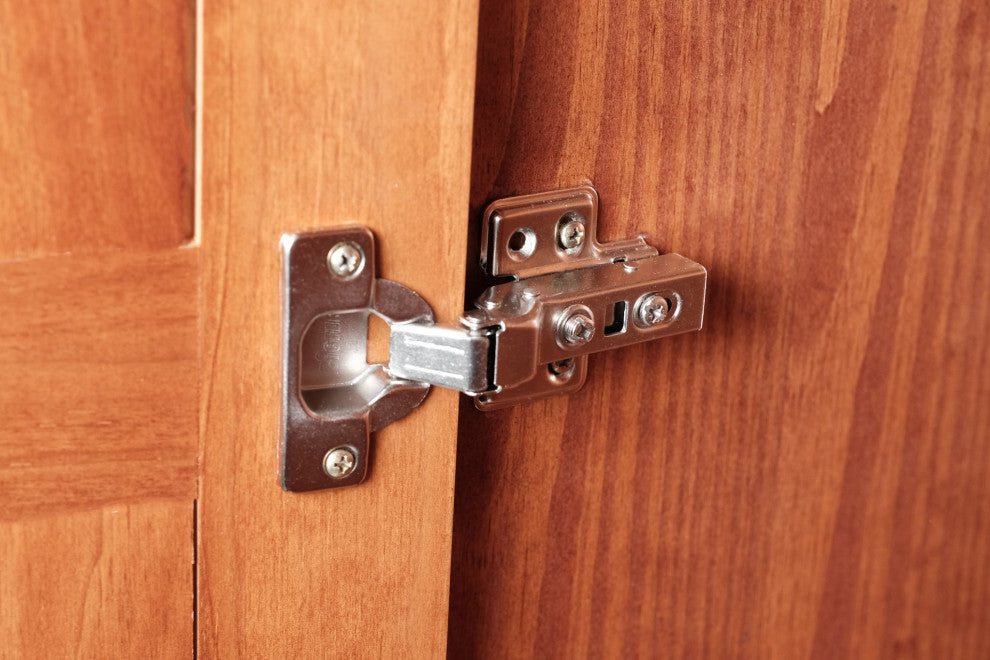 100% Solid Wood Kyle 3-Door Wardrobe, Mocha