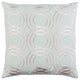 Surya Ridgewood RDW-005 22"x22" Pillow Kit, Mint/Cream