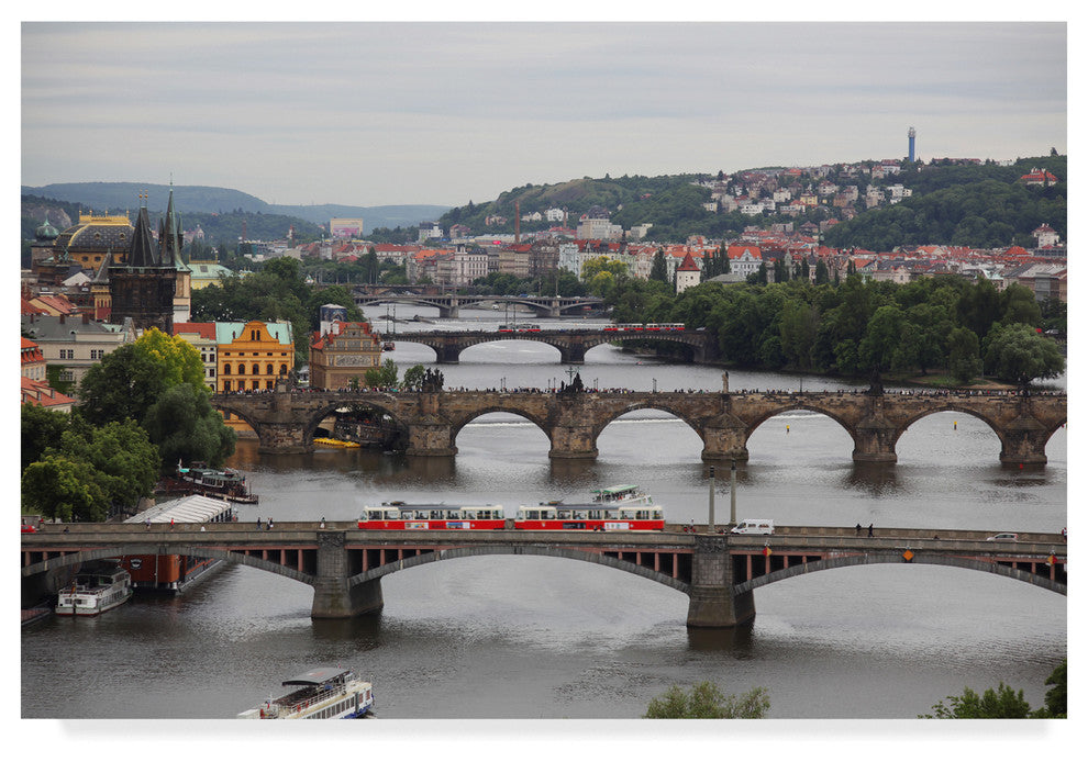 "Prague 1" by Chris Bliss, Canvas Art, 22"x32"
