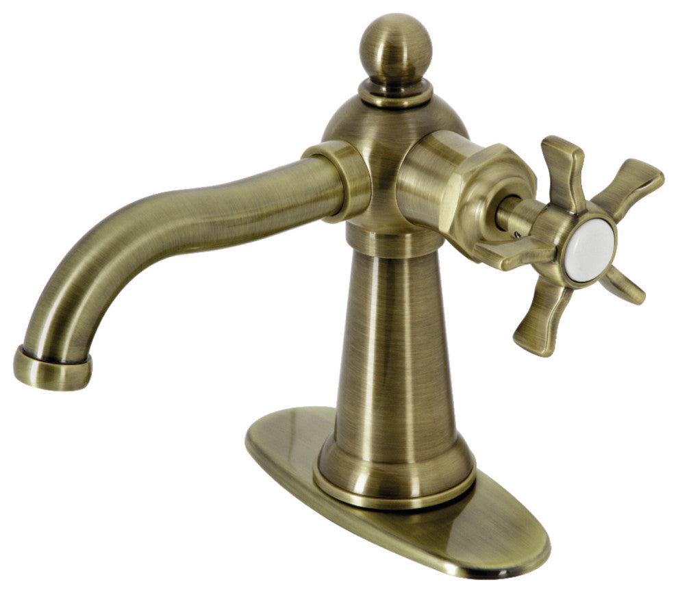 Kingston Brass KSD3543NX Single-Handle Bathroom Faucet, Push Pop-Up