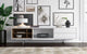 Crotone Media Cabinet White