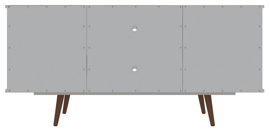 Hampton 53.54 TV Stand in White