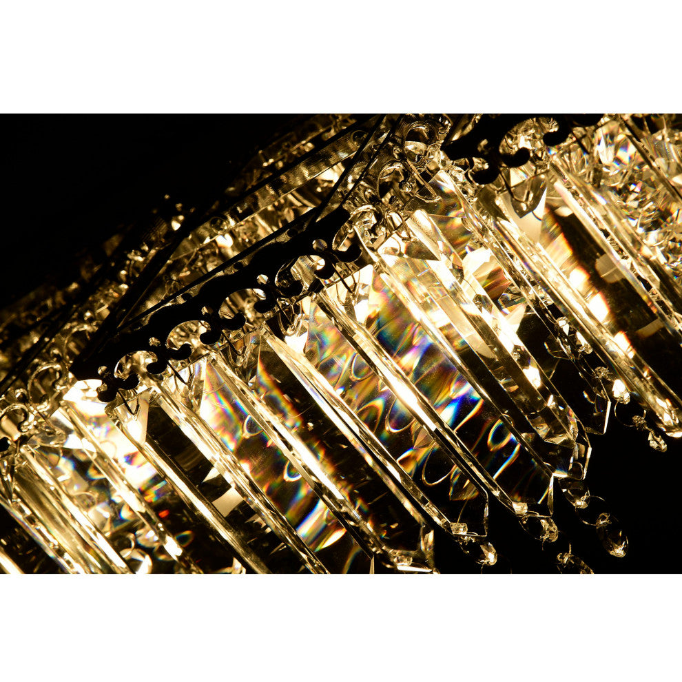Camille 3-Light Crystal Strand Wall Sconce