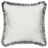 Sorra Home Sunbrella Outdoor Fringe Side Accent Pillow, Single