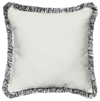 Sorra Home Sunbrella Outdoor Fringe Side Accent Pillow, Single