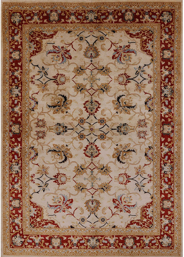 Ahgly Company Indoor Rectangle Mid-Century Modern Area Rugs, 7' x 10'