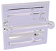 Dottingham Recessed Toilet Paper Holder, Polished Chrome