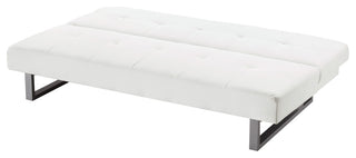 Sofa Bed, White, White