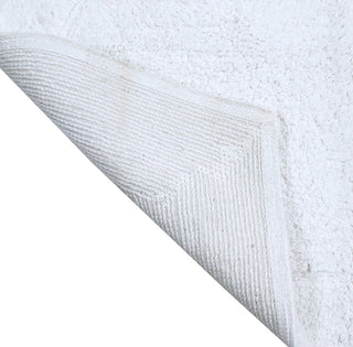 Waterford Collection Tufted Bath Rug, 4-Piece Set With Runner, White