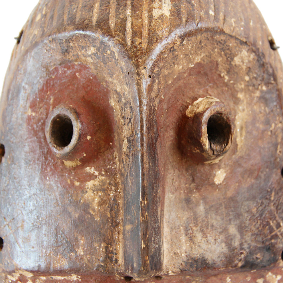 Consigned Antique Rare Metoko Mask