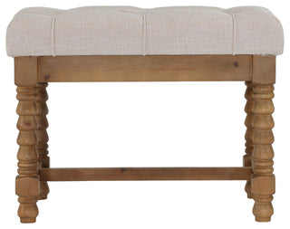 Cortesi Home Tacoma Wooden Ottoman