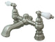 Kingston Brass 7" Deck Mount Tub Faucet, Brushed Nickel