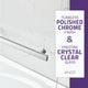 Anzzi 5' Right Drain Tub, White With 48" x 58" Tub Door, Chrome