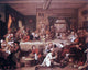 William Hogarth An Election Entertainment, 20"x25" Wall Decal