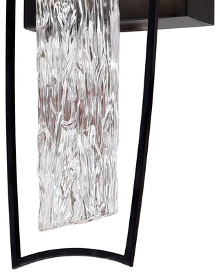 Guadiana 5 in LED Black Wall Sconce