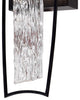 Guadiana 5 in LED Black Wall Sconce