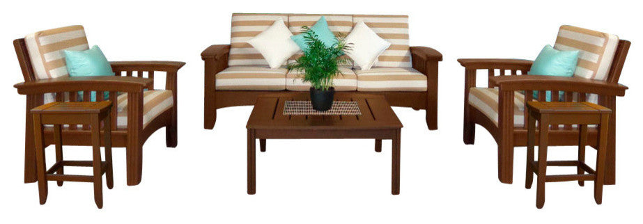 Hershy Way Deep Seating, 6-Piece Set, Spectrum Cilantro