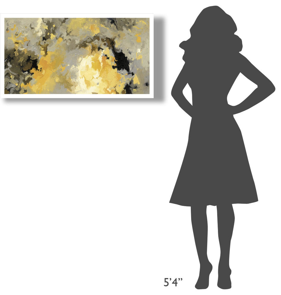 "Star Cloud Light" Digital Paper Print by Shirley Novak, 38"x20"