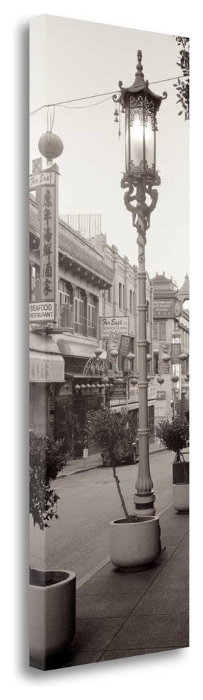 "China Town Pano - 1" By Alan Blaustein, Giclee Print on Gallery Wrap Canvas