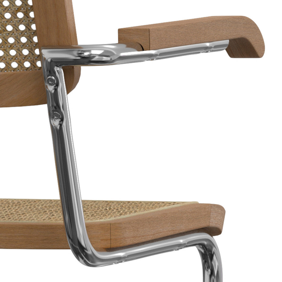 Madalyn Dining Armchair (Set of 2) in Natural Rattan