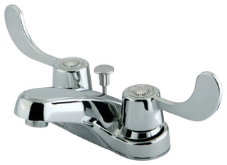 Kingston Brass 4" Centerset Bathroom Faucet, Polished Chrome