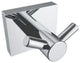 ICO Bath Crater Double Towel Hook
