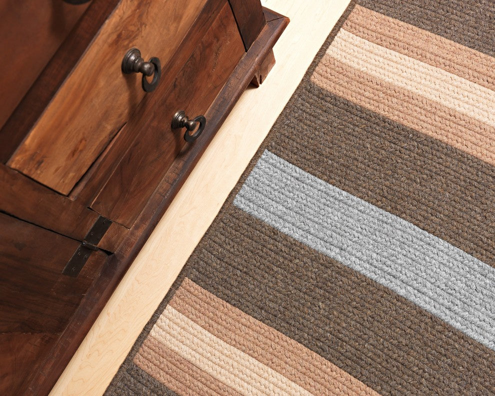 Colonial Mills Salisbury LY99 Bark Contemporary Area Rug, Rectangular 3''x5''