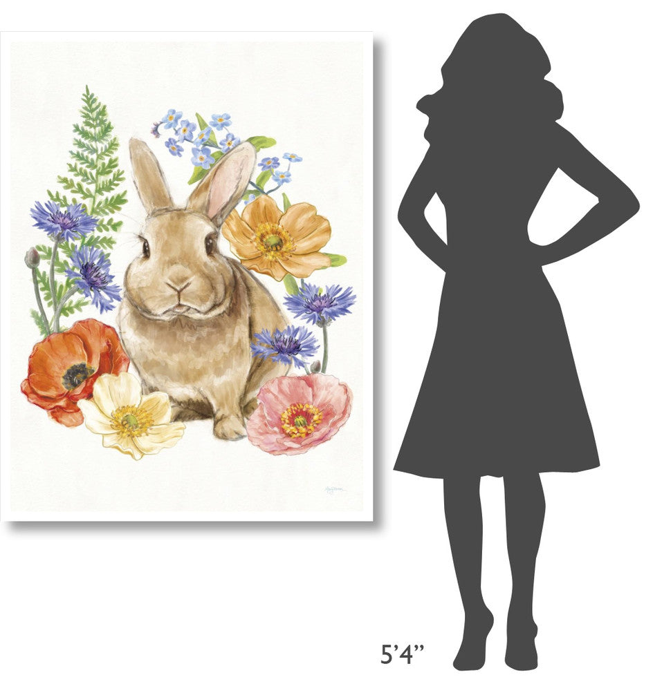 "Sunny Bunny II" Digital Paper Print by Mary Urban, 38"x50"
