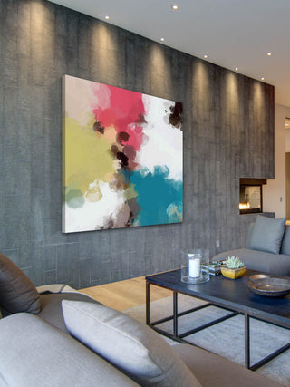 "Abstract Rhythms No 218" Painting Print on Canvas by Irena Orlov