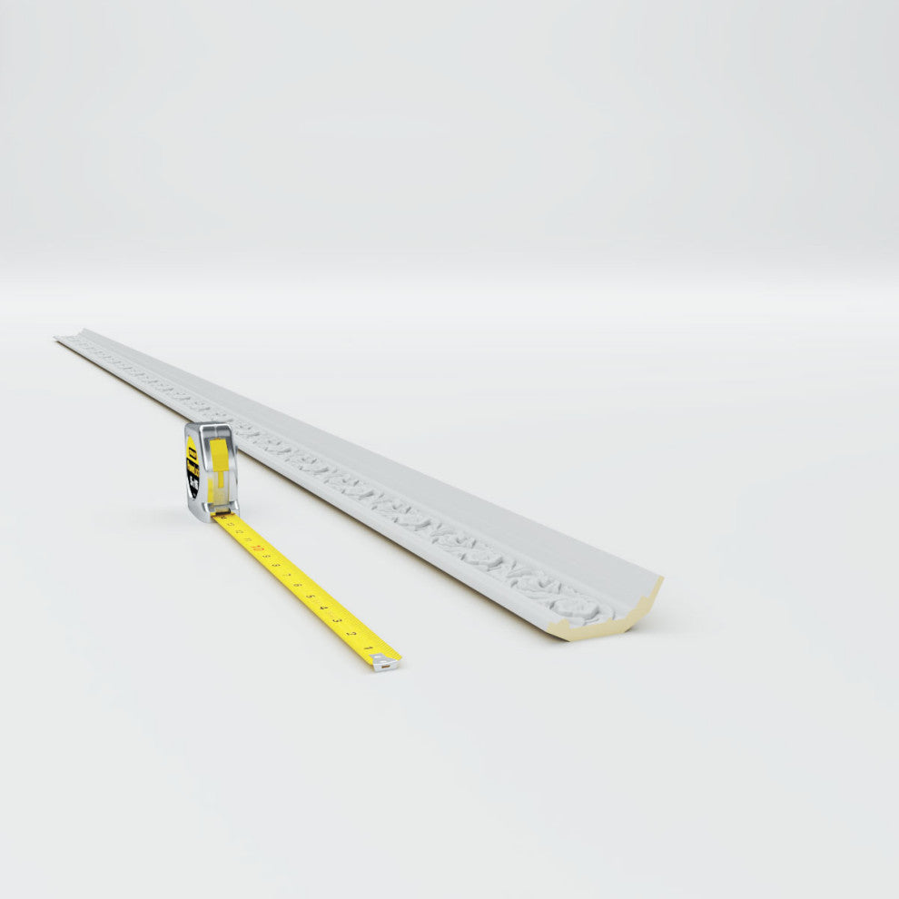 3 3/8"H x 2 1/8"P x 4"F x 94 5/8"L Medway Crown Moulding