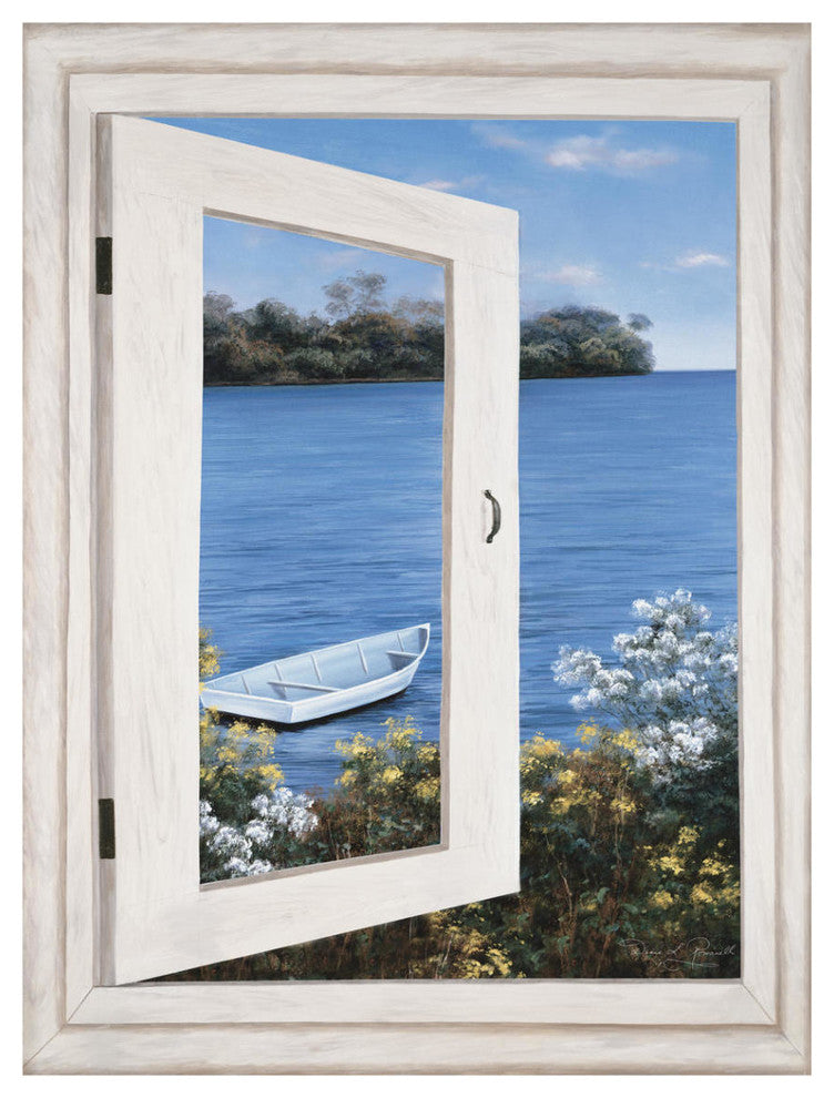 "Bay Window Vista I" Digital Paper Print by Diane Romanello, 32"x42"
