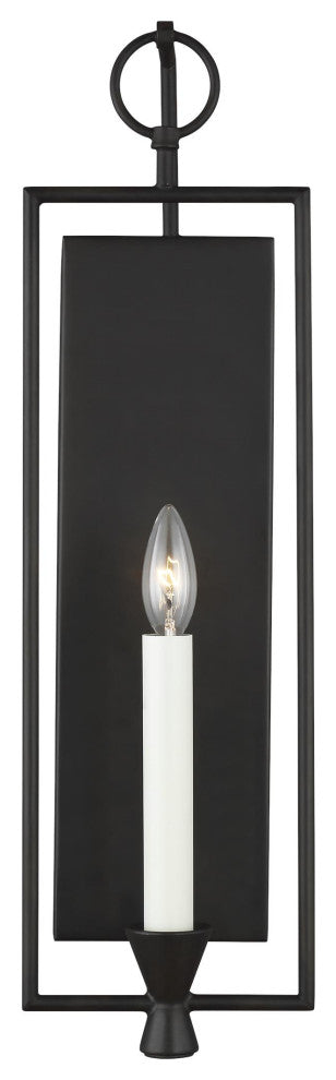 Keystone Sconce, Aged Iron