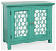 Isabella 38 Luxury Mirrored Accent Storage Cabinet